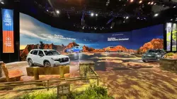 LA Auto Show: shiny cars, lost prestige